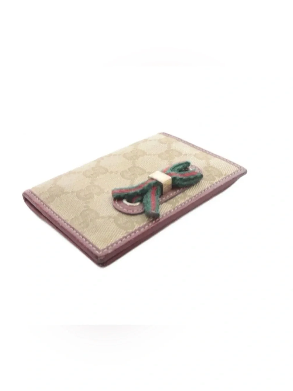 Gucci Princy Sherry GG Canvas card case / wallet
